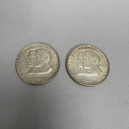 Two United States 1937 Antietam Commemorative Half Dollars