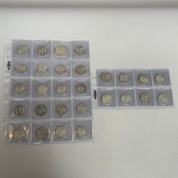 Twenty-Eight United States Walking Liberty Half Dollars 1923-46