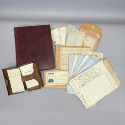 Large And Important Group Of  Portsmouth, New Hampshire Letters & Documents, 19th And Early 20th Century