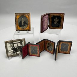 Five Cased Photographs