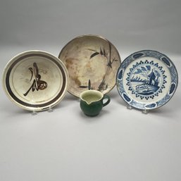 Four Chinese And English Ceramic Wares