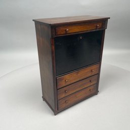 Miniature Neoclassical Style Secretaire A Abbatant