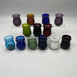 Thirteen European Glass Christmas Lights