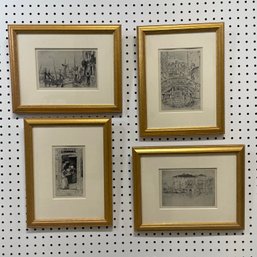 After James Abbott McNeill Whistler -  Four Prints