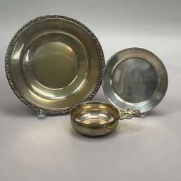 Three American Sterling Silver Serving Wares