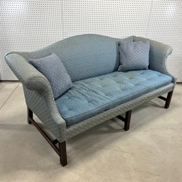 George III Style Upholstered Settee