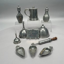 Group Asian, English & American Pewter Wares