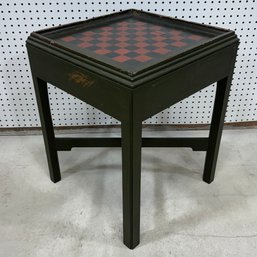 Gameboard Table In Dark Green Paint