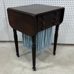 Sheraton Mahogany Sewing Stand