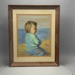 Annaleida Van't Hoff - 'On The Shores Of Lake Michigan,' 1954