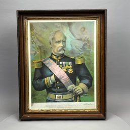 After Joseph E. Baker- 'Portrait Of Maurice Patrick MacMahon (or Patrice De Mac-Mahon), Pres. Of France,' 1873