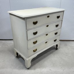 NH Country Chippendale Maple Chest Of Drawers