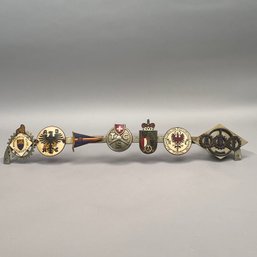 Seven Automobile Car Club Grill Badges