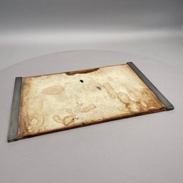 George V Sterling Silver Desk Blotter, London,1913