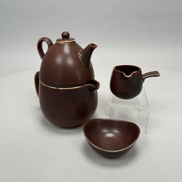 Gunnar Nylund For Rorstrand Double Teapot Service, Mid-Century Modern