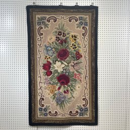 American Hooked Rug, Mollie E. Bartlett Carpenter
