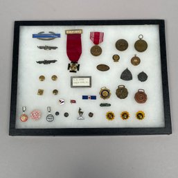 Group Of Political, Masonic And Athletic Medals