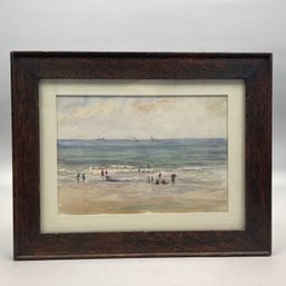 American School, Abbott - Beach Scene