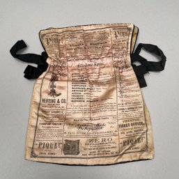 Ladies Satin Opera Bag Printed With Advertising