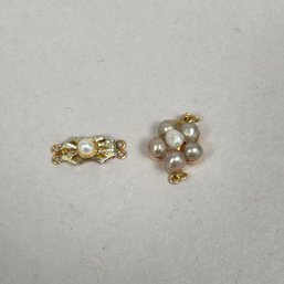Two Yellow Gold Clasps