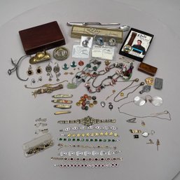 Group Of Costume Jewelry And Souvenir Items
