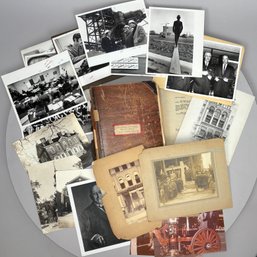 Group Of Fire Deptepartment-Related Photographs And Ephemera