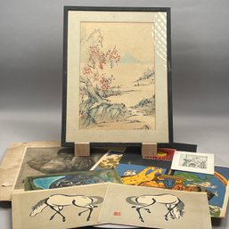 Chinese Ink & Watercolor Painting, Drawings & Prints