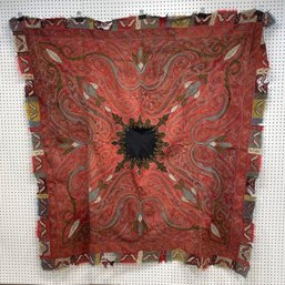 Indian Hand Stitched Paisley Shawl