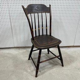 American Paint-Decorated (Rosewood) Side Chair