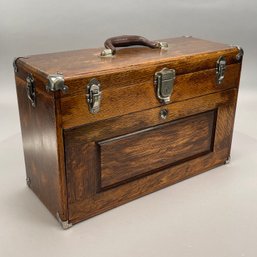 Amer. Oak Machinist's Chest, Union Tool Chest Work
