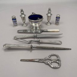 Group Of American Sterling Silver Serving Wares
