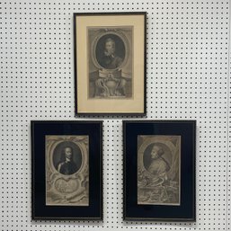 Three English Engravings, London, 1738-1744