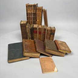 Group Of Books Pertaining Mostly To Religion And Government, With Others, 18th And 19th Century