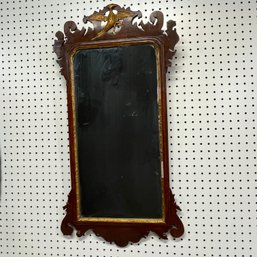 Chippendale Style Mahogany And Parcel-Gilt Mirror