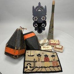 Nine Sailor-Made Articles And Items Related To The Sea, 19th And 20th Century