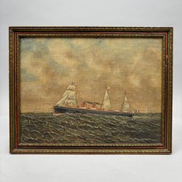 Ship's Portrait Of The Steamship 'Ville Du Havre'