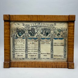 Nathaniel Currier -  Clay Family Of Gorham, Maine Family Register, 1846