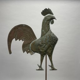 American Molded Copper Rooster Weathervane