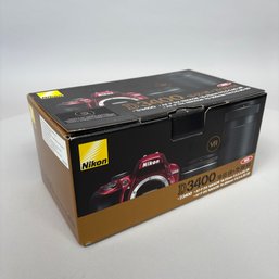 New In Box Nikon D3400 18-55 VR  70-300 Kit