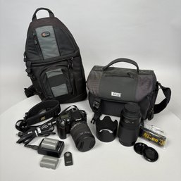 Nikon D90 Camera Body, With Accessories
