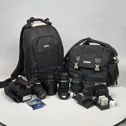 Canon EOS Rebel T2i Camera, With Accessories