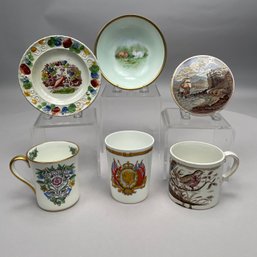 Six Ceramic Children's And Souvenir Wares, Mid-19th To Mid-20th Century