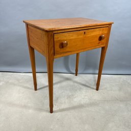 American Provincial Pine Work Table