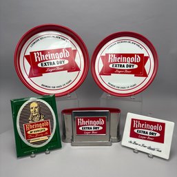 Five Rheingold Beer, Liebmann Breweries, New York Advertising Items