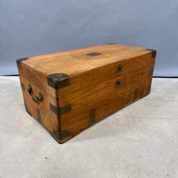 China Trade Brass-Bound Camphorwood Chest