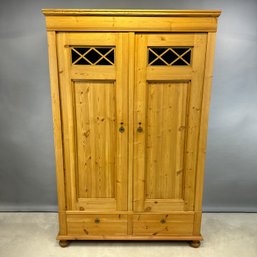 Modern Pine Wardrobe