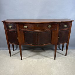 Federal Style Inlaid Mahogany Sideboard