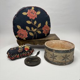 Group Of Early Decorative Household Articles, 19th Century