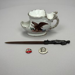 Four Items Pertaining To Americana And  Presidents, Late 19th-20th Century