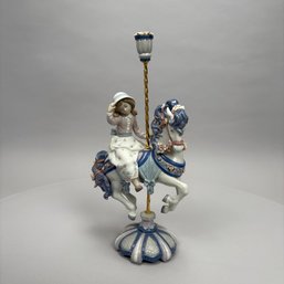 Lladro Porcelain #5731 'Carousel Charm' Figure, 1991-1994, Housed In The Original Box